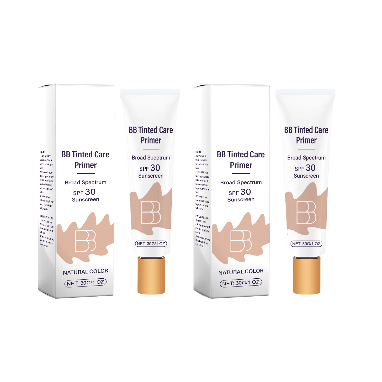 BB Cream con Niacinamida SPF30 Base de Maquillaje Hidratante 30 g - Imagen 8