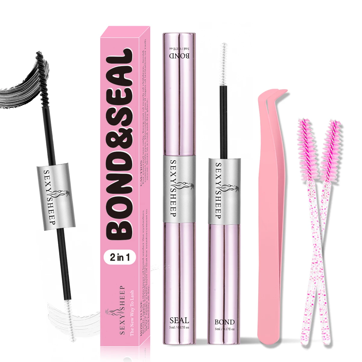 Lash Glue Bond and Seal 2 en 1 de SEXYSHEEP - Imagen 9