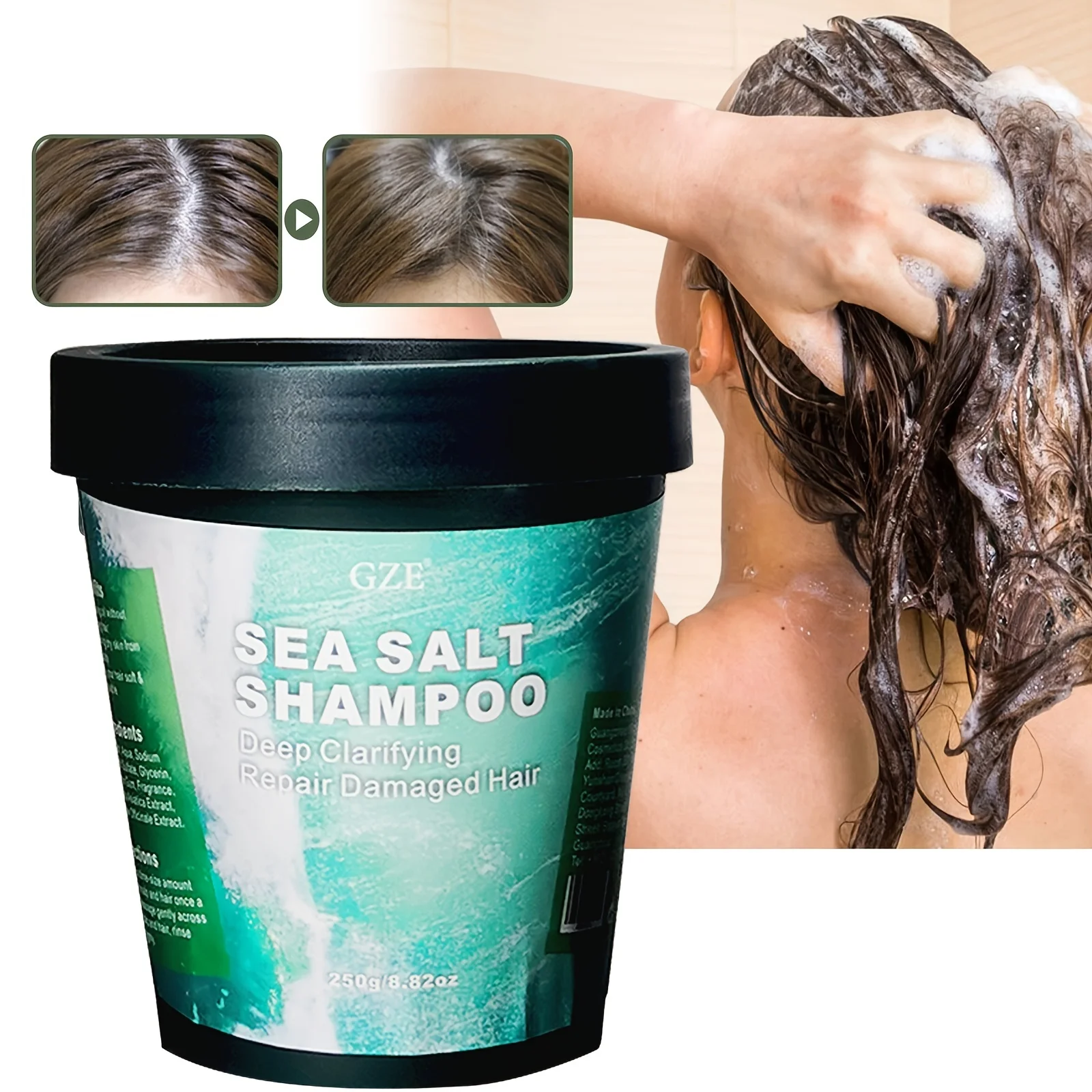 Champú de Sal Marina GZE - Imagen 4