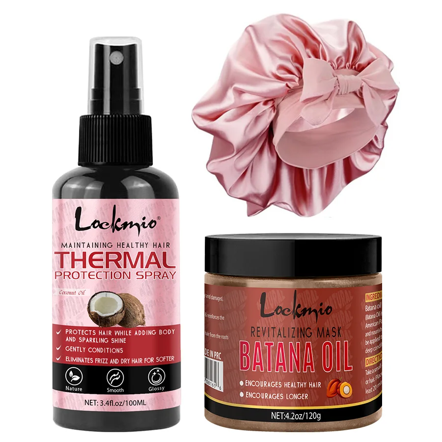 Thermal Protection Spray Lockmio 100 ml – Protector Térmico Capilar con Aceite de Coco - Imagen 9