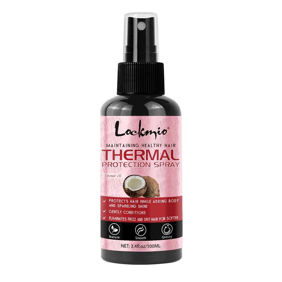 Thermal Protection Spray Lockmio 100 ml – Protector Térmico Capilar con Aceite de Coco - Imagen 11