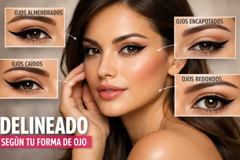 Delineado de ojos: guía según tu forma de ojo