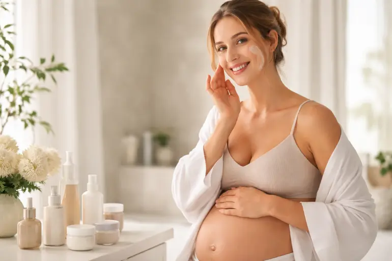 Skincare durante el embarazo: qué ingredientes evitar