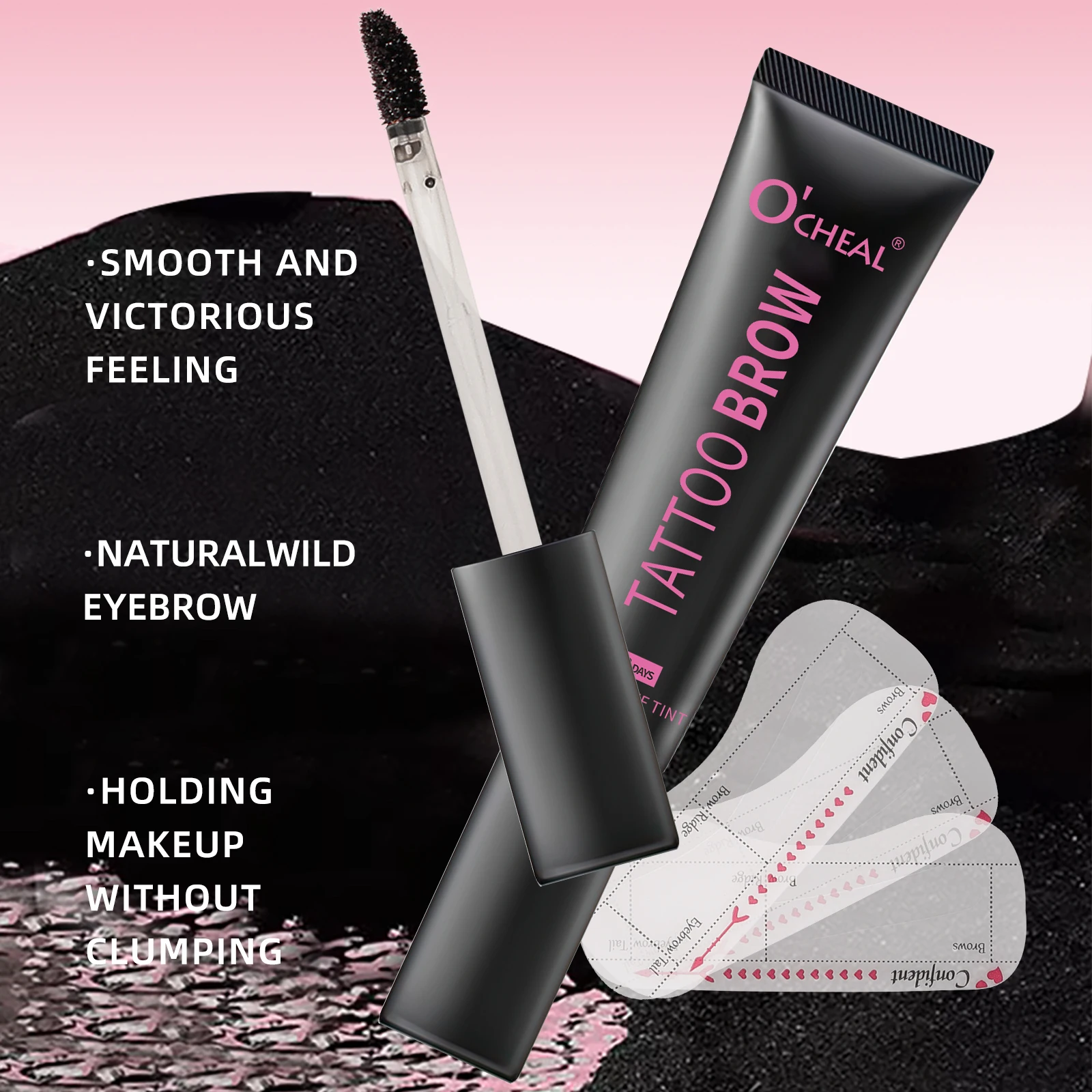 Ocheal Eyebrow Dye Tint Fast Gel - Imagen 3