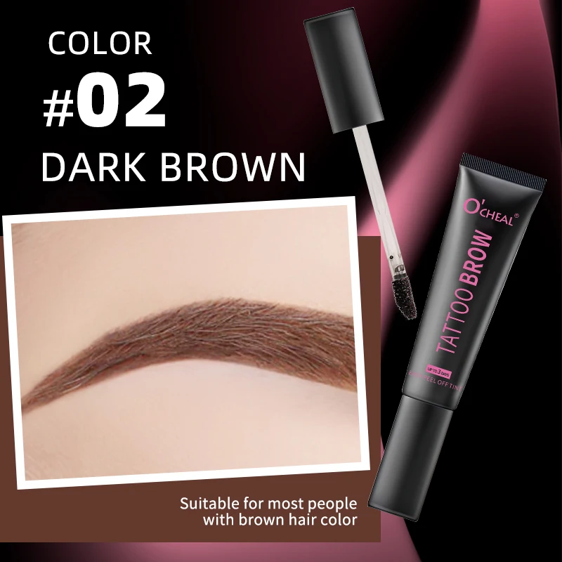 Ocheal Eyebrow Dye Tint Fast Gel - Imagen 8