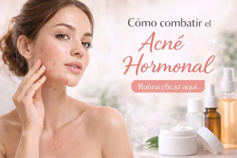 Cómo combatir el acné hormonal