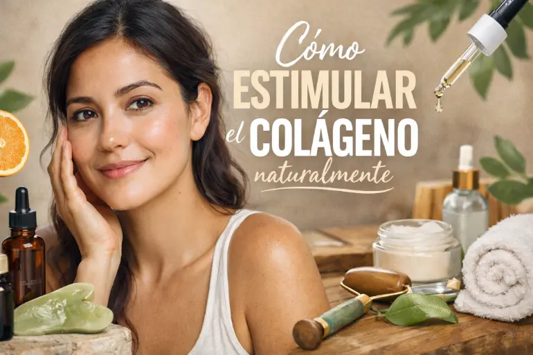 Cómo estimular el colágeno naturalmente y mejorar tu piel