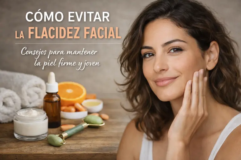 Cómo evitar la flacidez facial: guía eficaz y realista
