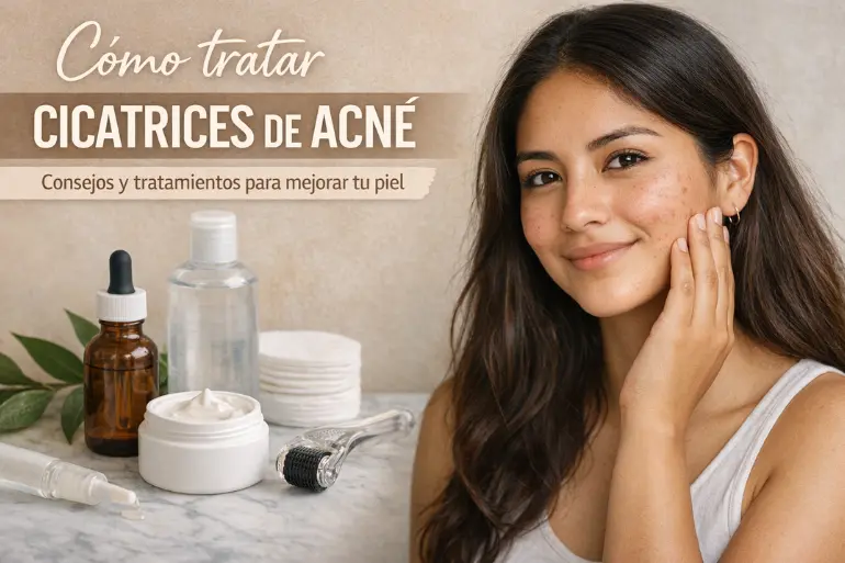 Cómo tratar cicatrices de acné: guía efectiva y realista
