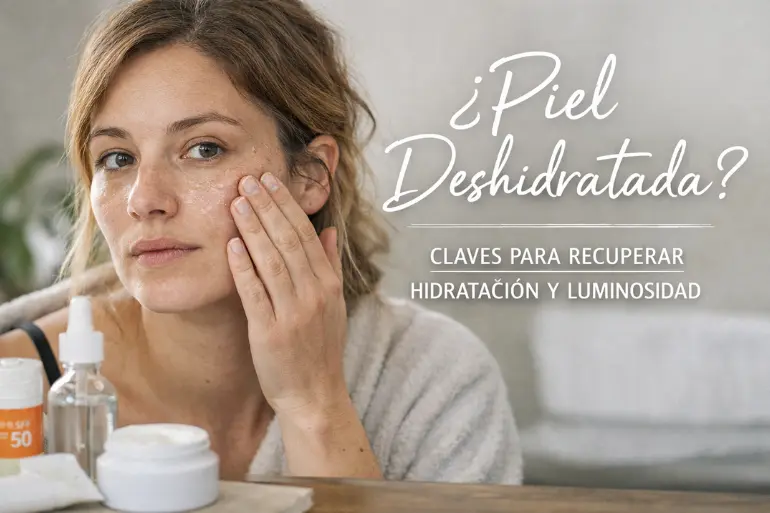 Cómo tratar la piel deshidratada y recuperar su luminosidad