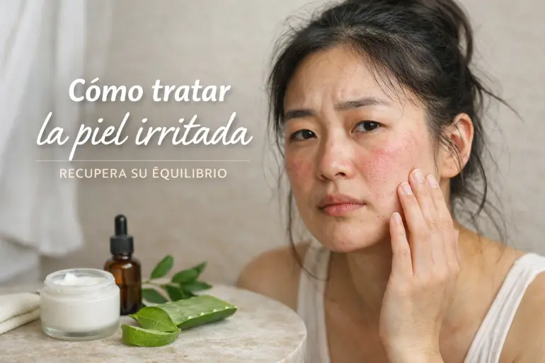 Cómo tratar la piel irritada y recuperar su equilibrio