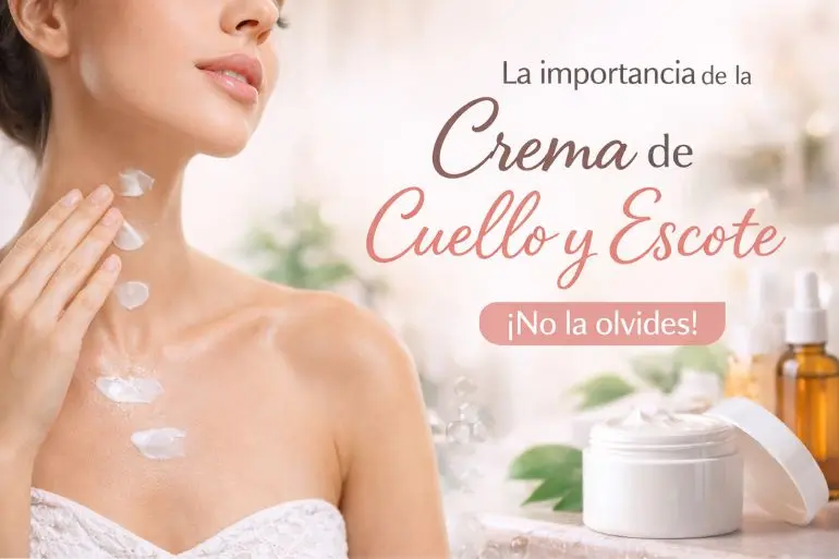 La importancia de la crema de cuello y escote