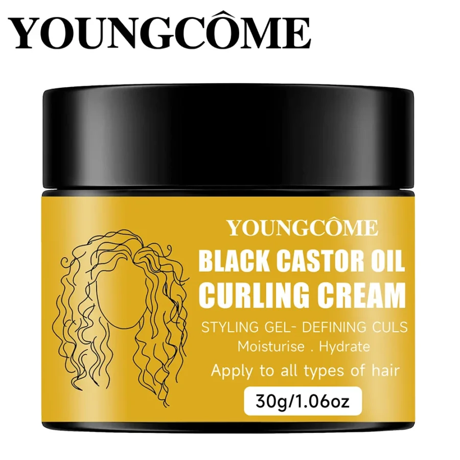 YOUNGCOME Black Castor Oil Hair Conditioner 30G/60G
