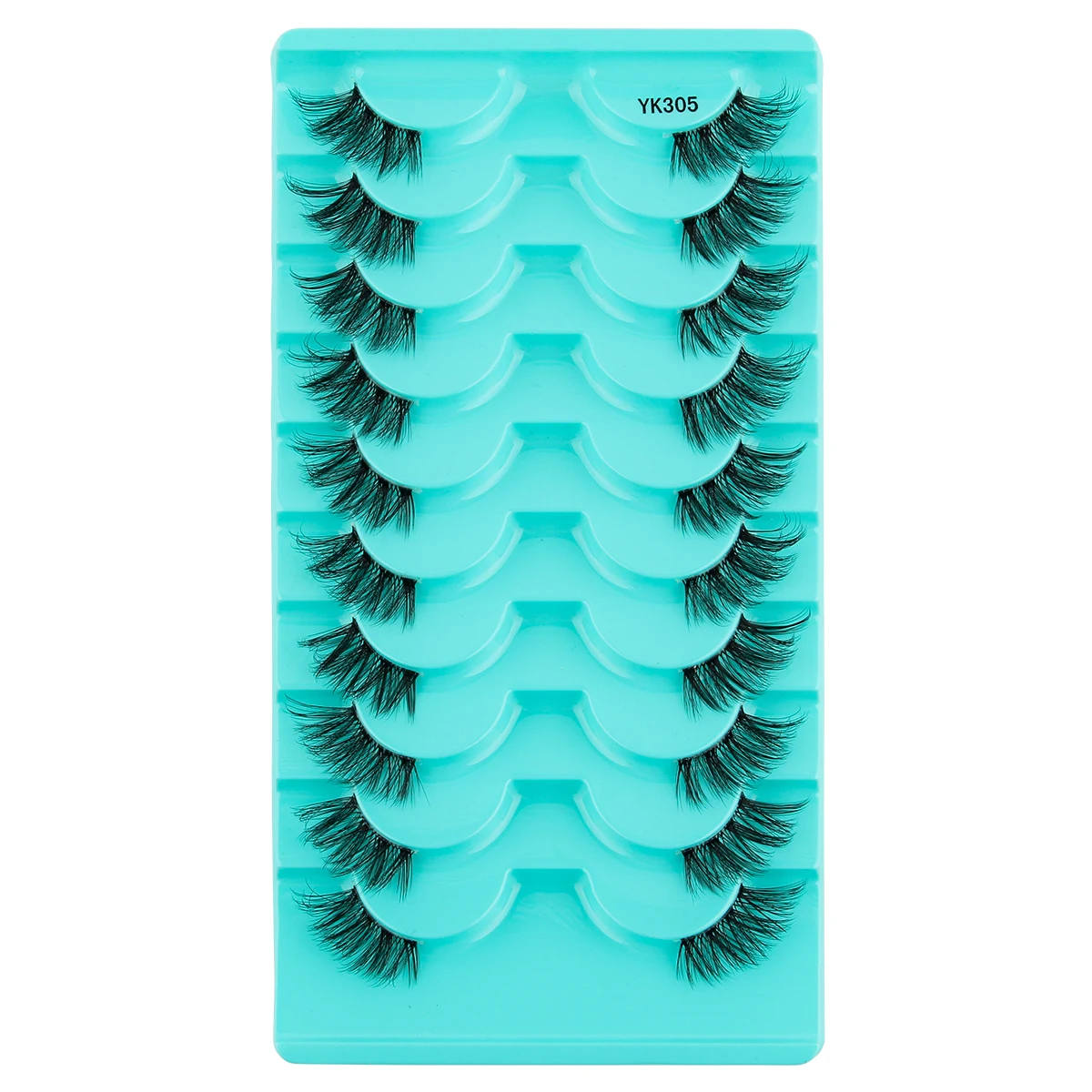 New Half Eyelashes 10 Pairs - Imagen 14