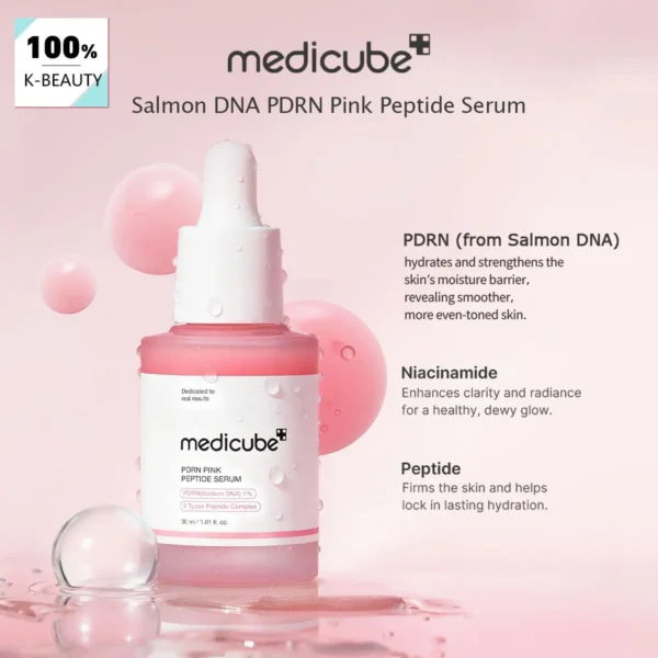 Medicube Salmon DNA PDRN Pink Peptide Serum