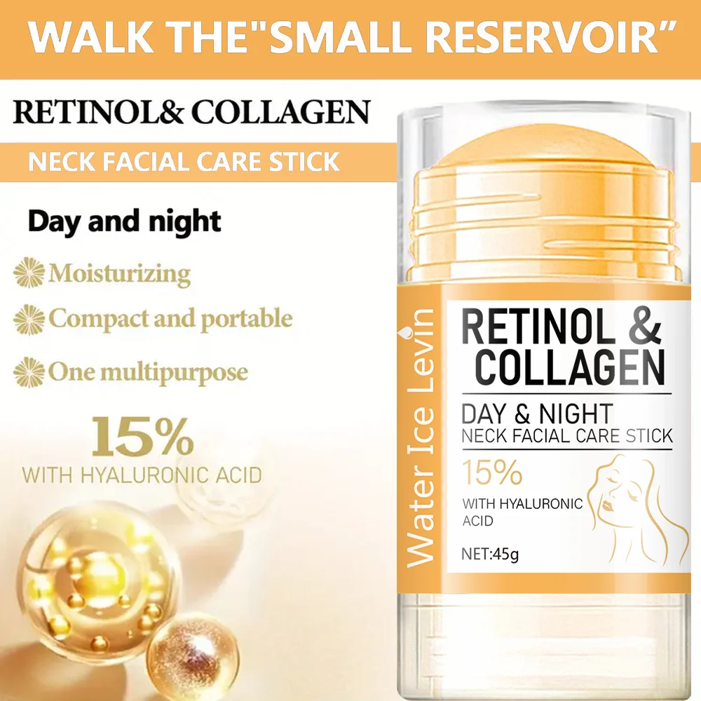 Retinol & Collagen Day and Night Neck Cream Facial Stick - Imagen 5