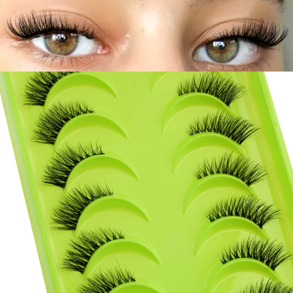 New Half Eyelashes 10 Pairs