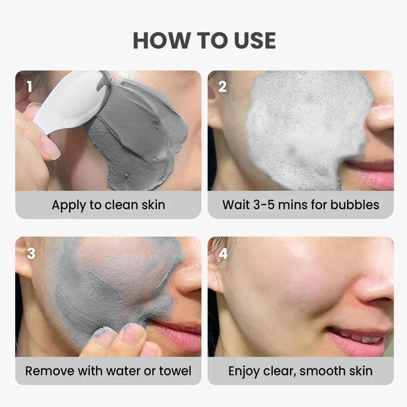 YUITIKUE Holy Basil Bubble Clay Mask - Imagen 6