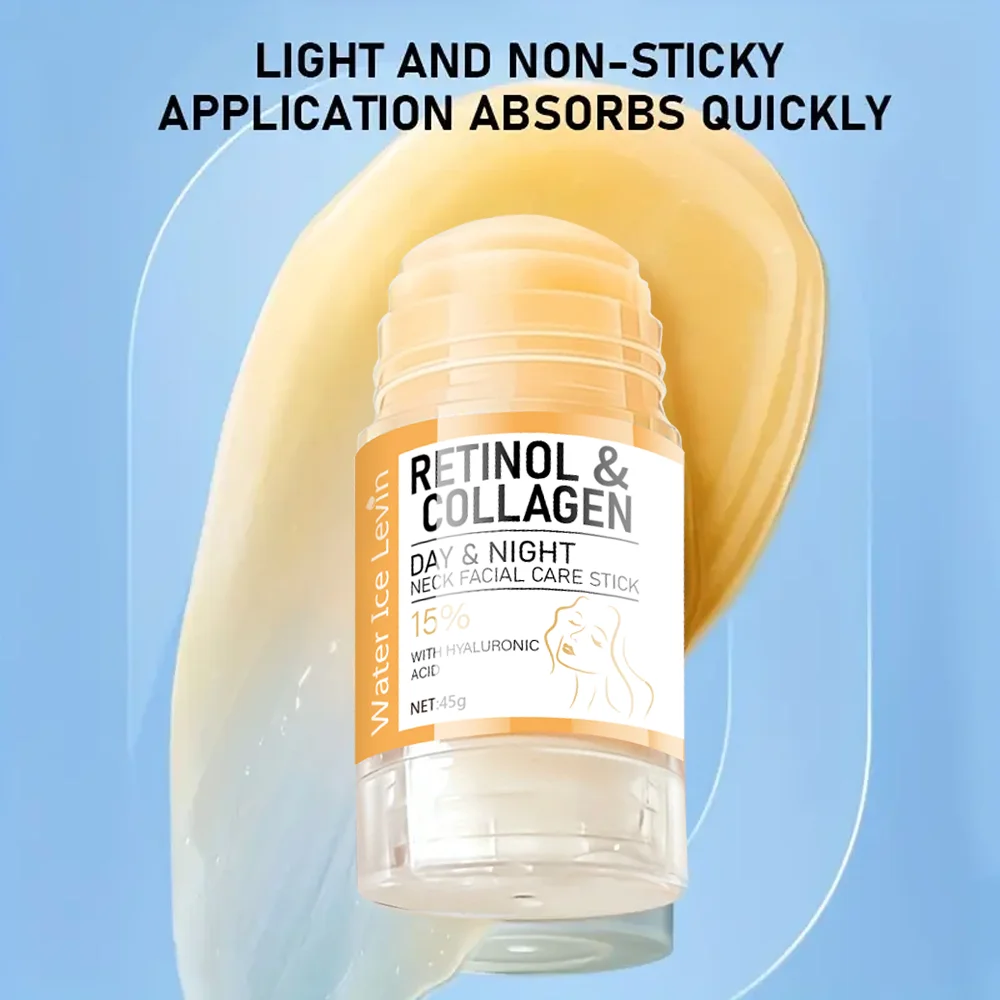 Retinol & Collagen Day and Night Neck Cream Facial Stick - Imagen 3