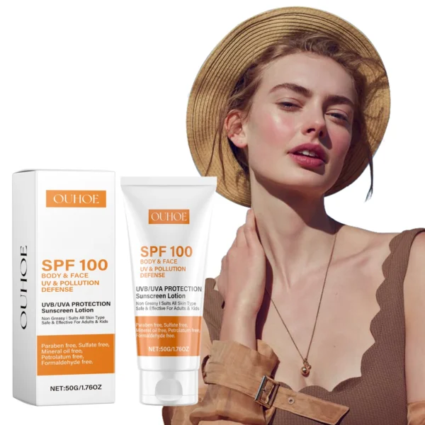 Ouhoe Face & crema solar SPF 100+