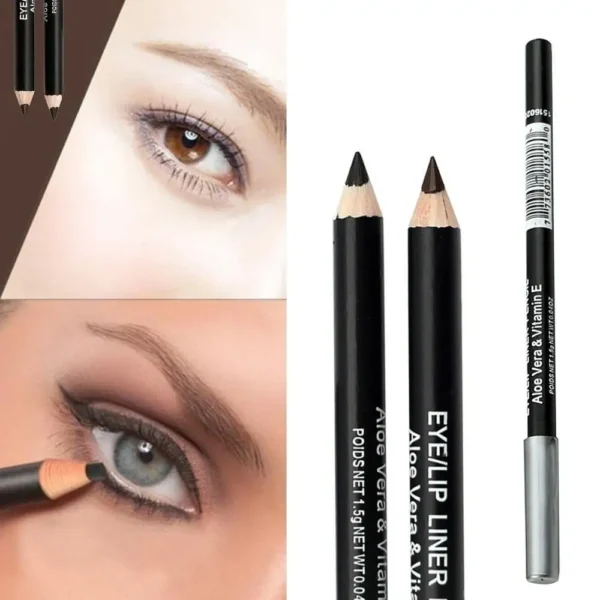 Lápiz Eyeliner y Cejas Waterproof Profesional