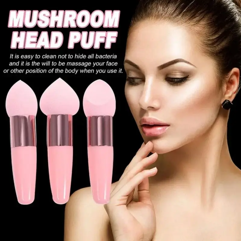 Set de 3 esponjas de maquillaje con mango - Imagen 4