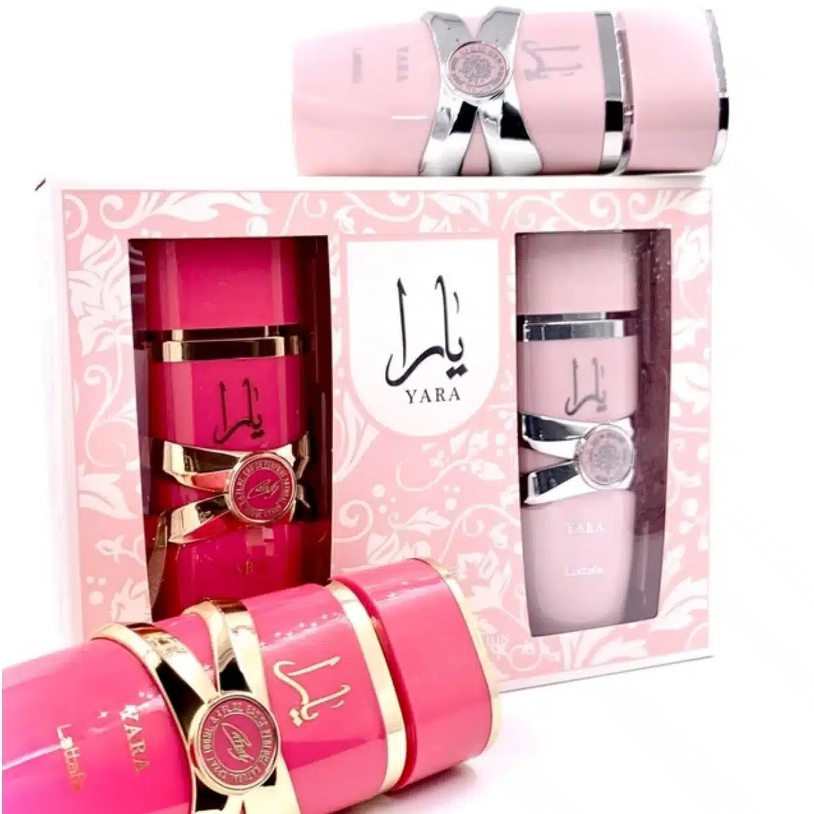 Set Yara Rosa + Yara Candy de Lattafa