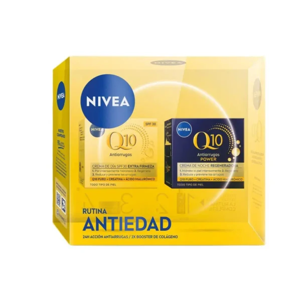 Set NIVEA Q10 Antiarrugas Power Día y Noche